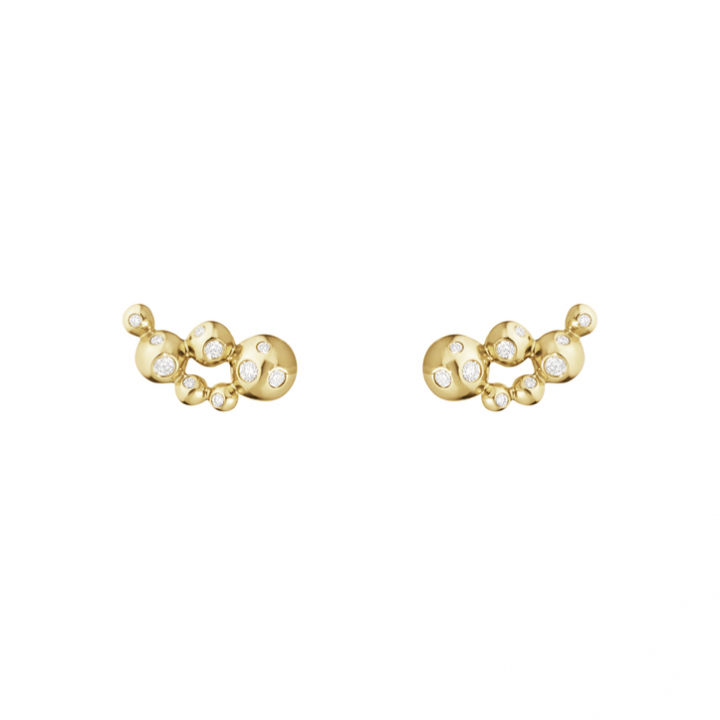GRAPE Earring Gold DIAMOND 0.14 CT in the group Earrings / Diamond Earrings at SCANDINAVIAN JEWELRY DESIGN (20001194)
