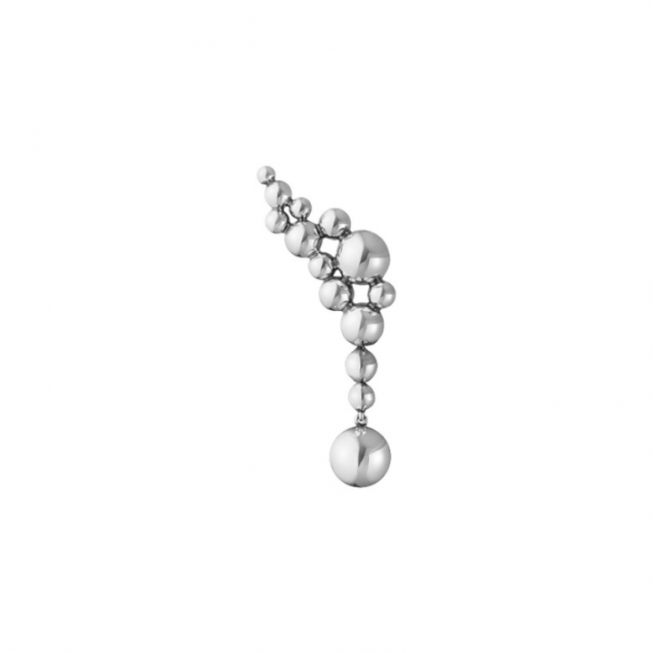GRAPE Earring Silver LEFT in the group Earrings / Silver Earrings at SCANDINAVIAN JEWELRY DESIGN (20001202)