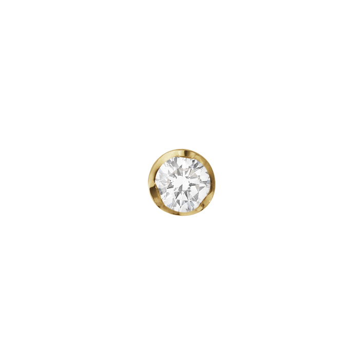 GJ SIGNATURE SOLITAIRE Stud/Earring DIAMOND 0.10 CT in the group Earrings / Diamond Earrings at SCANDINAVIAN JEWELRY DESIGN (20001269)