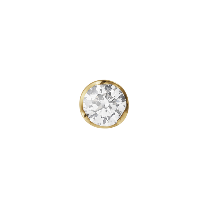 GJ SIGNATURE SOLITAIRE Stud/Earring DIAMOND 0.20 CT in the group Earrings / Diamond Earrings at SCANDINAVIAN JEWELRY DESIGN (20001291)