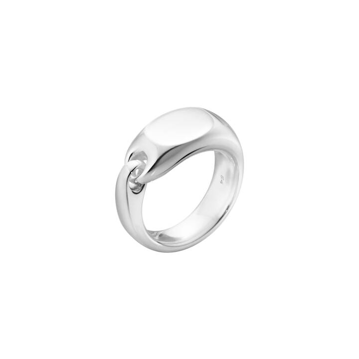REFLECT SIGNET RING SILVER in the group Rings / Silver Rings at SCANDINAVIAN JEWELRY DESIGN (20001297)