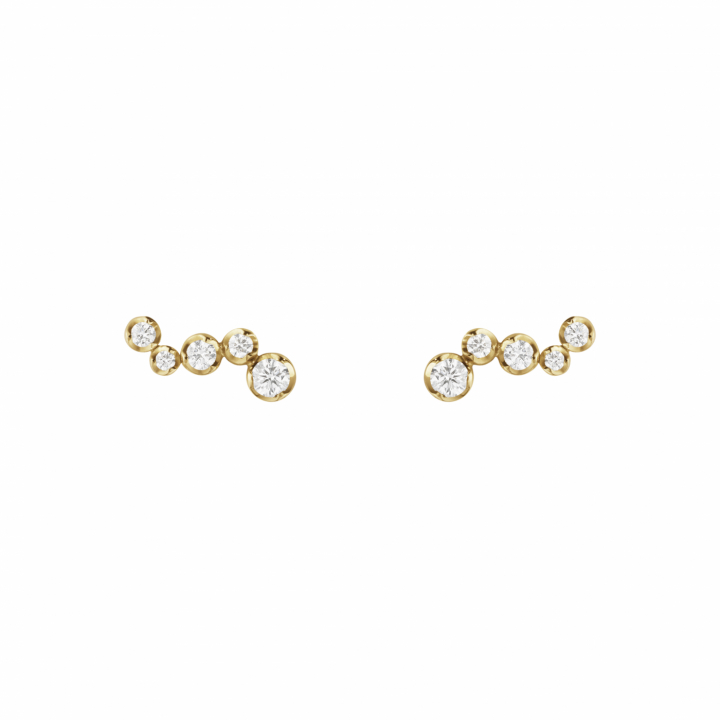 GJ SIGNATURE Stud/Earring DIAMOND 0.18CT in the group Earrings / Diamond Earrings at SCANDINAVIAN JEWELRY DESIGN (20001305)