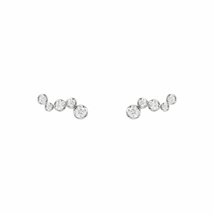 GJ SIGNATURE EARSTUD White Gold DIAMOND 0.18CT in the group Earrings / Diamond Earrings at SCANDINAVIAN JEWELRY DESIGN (20001350)