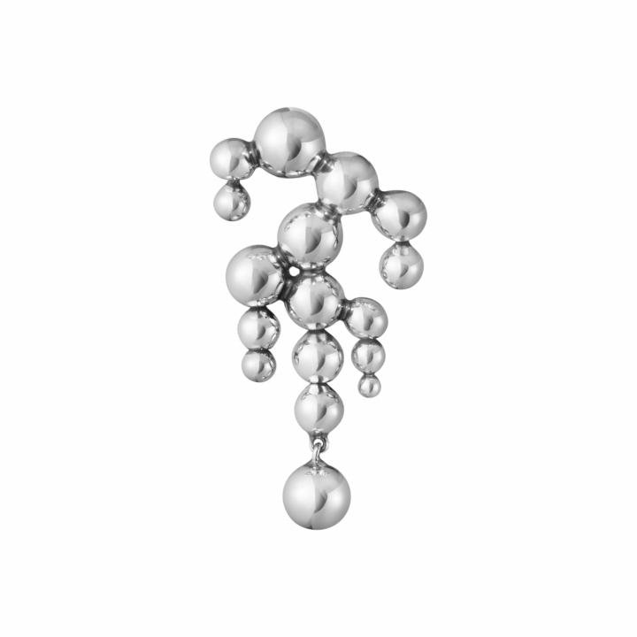 GRAPE LARGE CHANDELIER Earring SILVER RIGHT in the group Earrings / Silver Earrings at SCANDINAVIAN JEWELRY DESIGN (20001412)