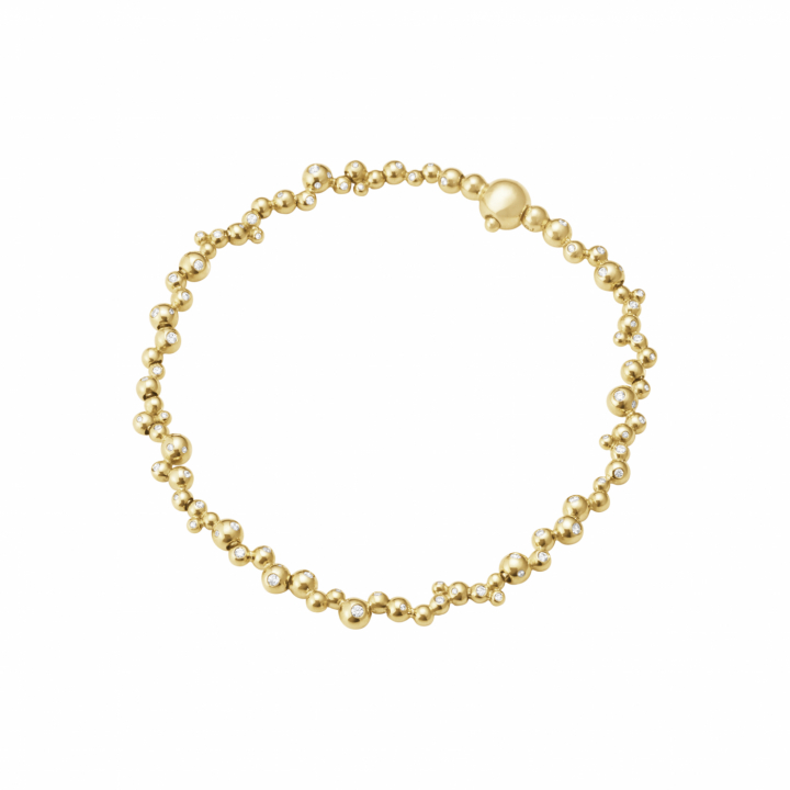 GRAPE SLIM BRACELET Gold 0.XX CT in the group Bracelets / Diamond bracelet at SCANDINAVIAN JEWELRY DESIGN (20001419)
