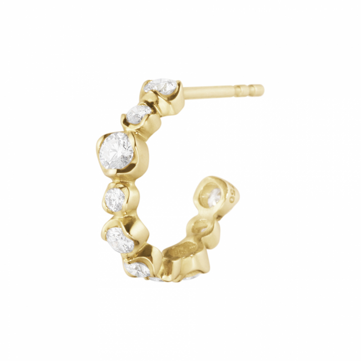 GJS EARHOOP Gold 0.31 in the group Earrings / Gold Earrings at SCANDINAVIAN JEWELRY DESIGN (20001498)