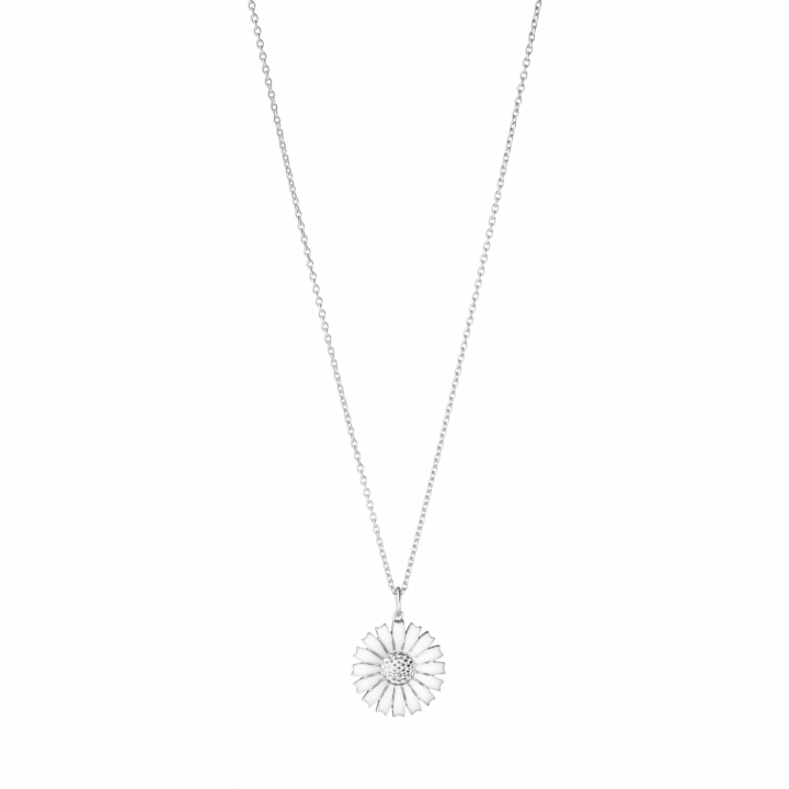 DAISY PEN 24 SI WHI 18MM in the group Necklaces / Silver Necklaces at SCANDINAVIAN JEWELRY DESIGN (20001534)