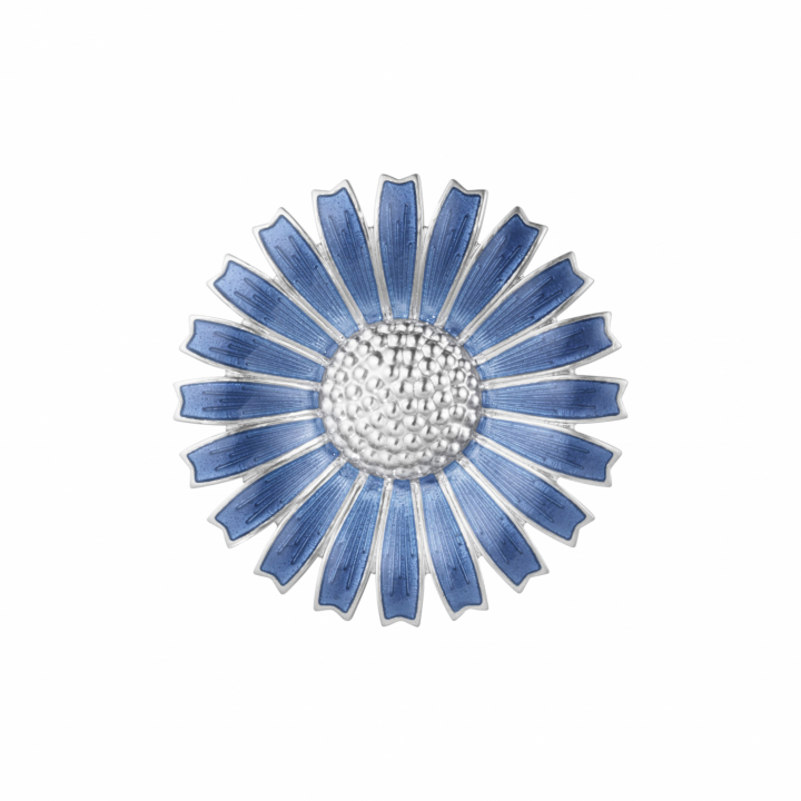 DAISY BRO SI RH BLUE 44MM in the group Necklaces / Silver Necklaces at SCANDINAVIAN JEWELRY DESIGN (20001546)
