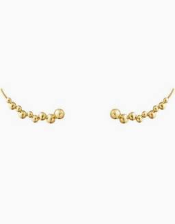 MOONLIGHT GRAPES Earring cuff Gold in the group Earrings / Gold Earrings at SCANDINAVIAN JEWELRY DESIGN (20001595)