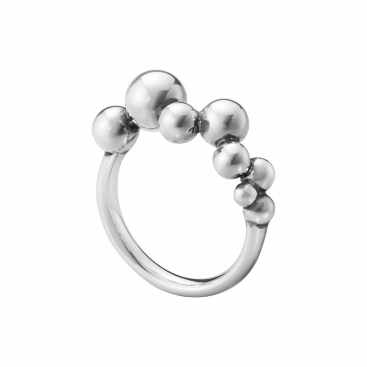 MOONLIGHT GRAPES Ring Silver in the group Rings / Silver Rings at SCANDINAVIAN JEWELRY DESIGN (2000159700)
