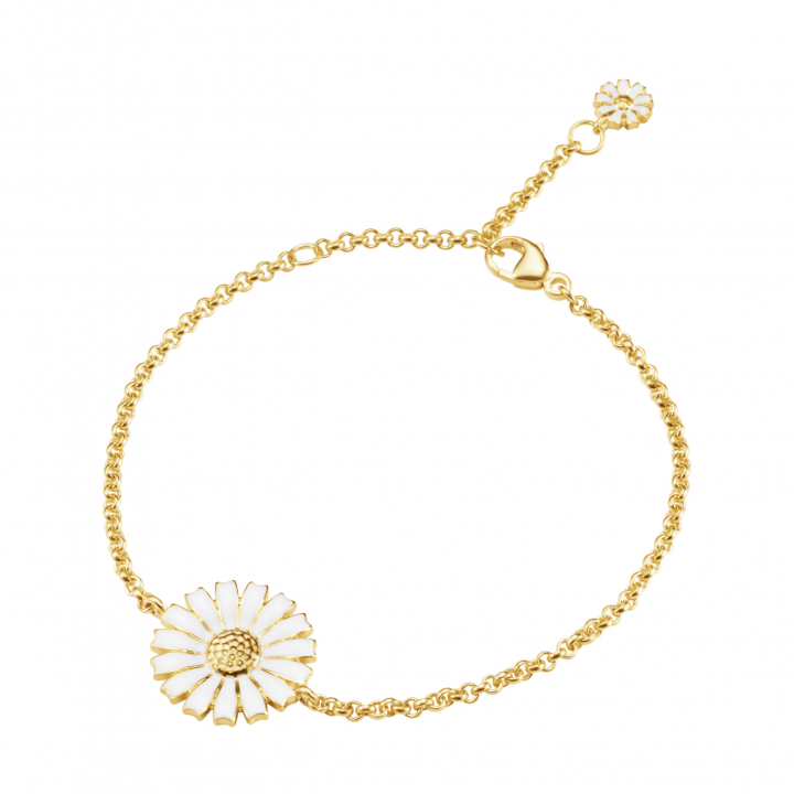 DAISY Bracelet gold-plated in the group Bracelets / Gold Bracelets at SCANDINAVIAN JEWELRY DESIGN (20001669)