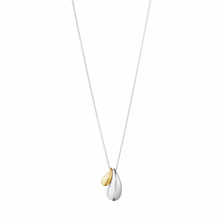 REFLECT Double Pendant Silver/Gold in the group Necklaces / Gold Necklaces at SCANDINAVIAN JEWELRY DESIGN (20001845)