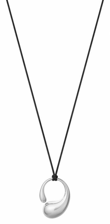 Mercy Pendant Silver/Black in the group Necklaces / Silver Necklaces at SCANDINAVIAN JEWELRY DESIGN (20001935)