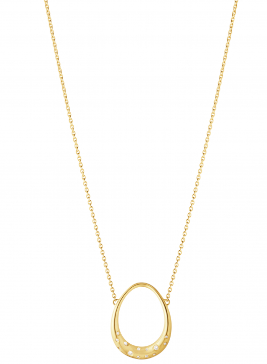 Offspring Small Necklace 0,04ct Gold in the group Necklaces / Diamond Necklaces at SCANDINAVIAN JEWELRY DESIGN (20001939)