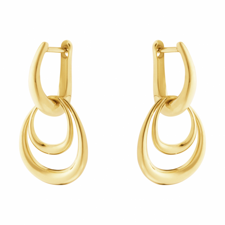 Offspring Earrings Gold in the group Earrings / Gold Earrings at SCANDINAVIAN JEWELRY DESIGN (20001946)