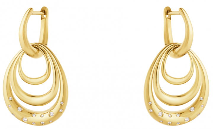 Offspring Earrings Gold 0,08ct in the group Earrings / Diamond Earrings at SCANDINAVIAN JEWELRY DESIGN (20001959)