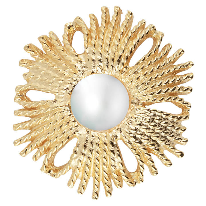 Gatsby big Pearl ring Gold in the group Rings at SCANDINAVIAN JEWELRY DESIGN (2015521161V)