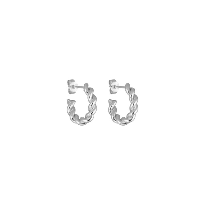 Victory small twin Earring Silver in the group Earrings / Silver Earrings at SCANDINAVIAN JEWELRY DESIGN (2016470002)