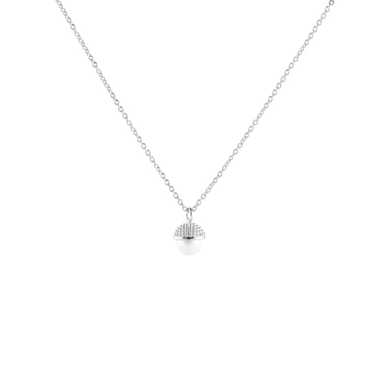 Pearl bubble short Necklaces Silver 40-45 cm in the group Necklaces / Silver Necklaces at SCANDINAVIAN JEWELRY DESIGN (2022171001)