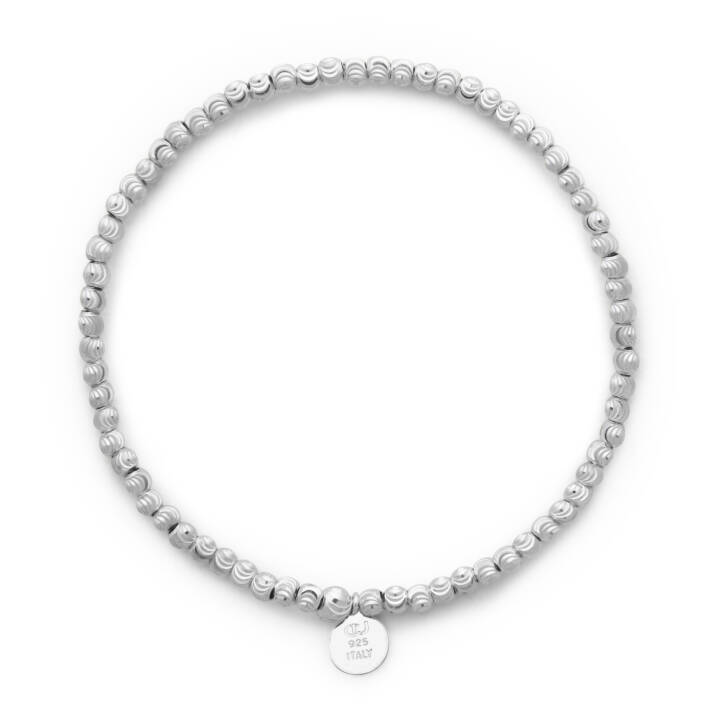 Cubic elastic brace Bracelets plain Silver in the group Bracelets at SCANDINAVIAN JEWELRY DESIGN (2111370161V)