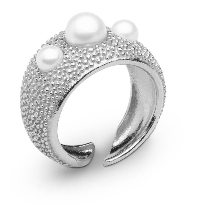 Pearl bubble ring Silver in the group Rings at SCANDINAVIAN JEWELRY DESIGN (2115571165V)