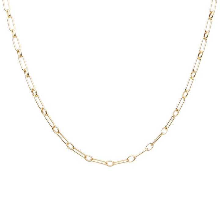 Globe clip neck gold 50 cm in the group Necklaces / Gold Necklaces at SCANDINAVIAN JEWELRY DESIGN (2211120001)
