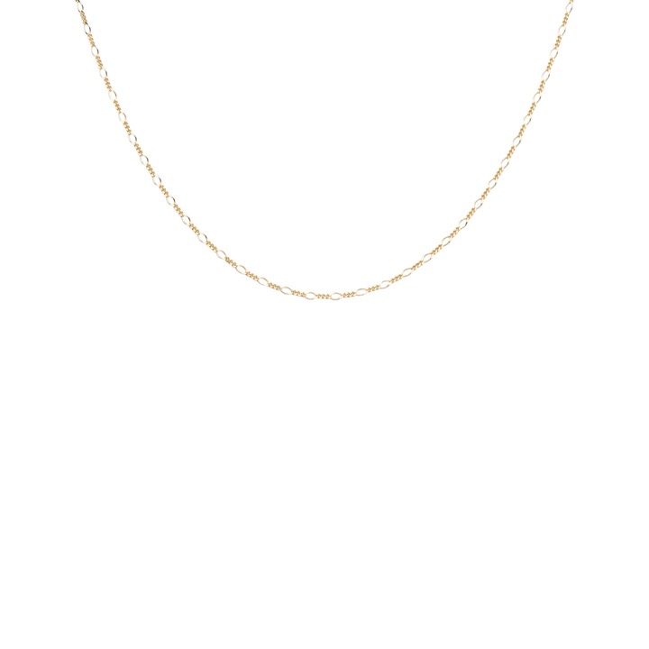 Figaro neck gold 40-45 cm in the group Necklaces / Gold Necklaces at SCANDINAVIAN JEWELRY DESIGN (2214120002)
