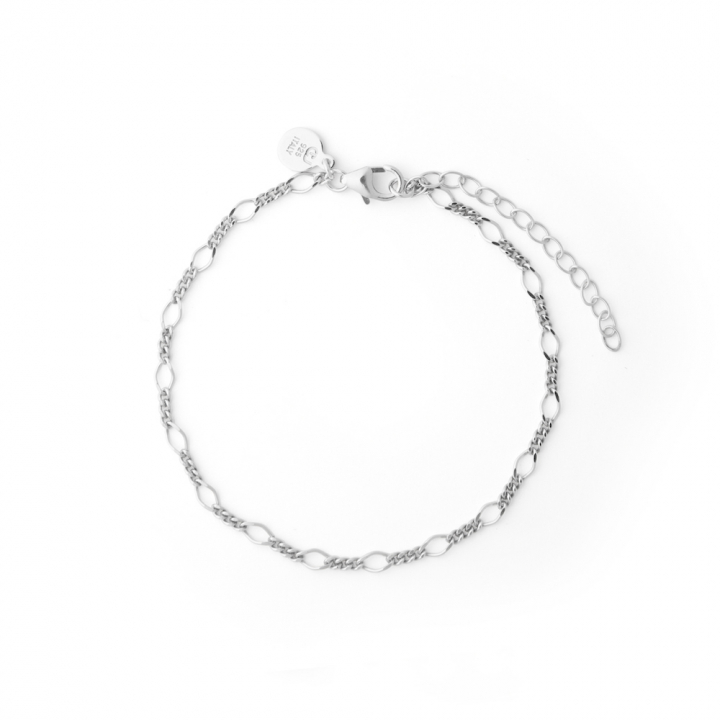 Figaro brace silver in the group Bracelets / Silver Bracelets at SCANDINAVIAN JEWELRY DESIGN (2214370002)