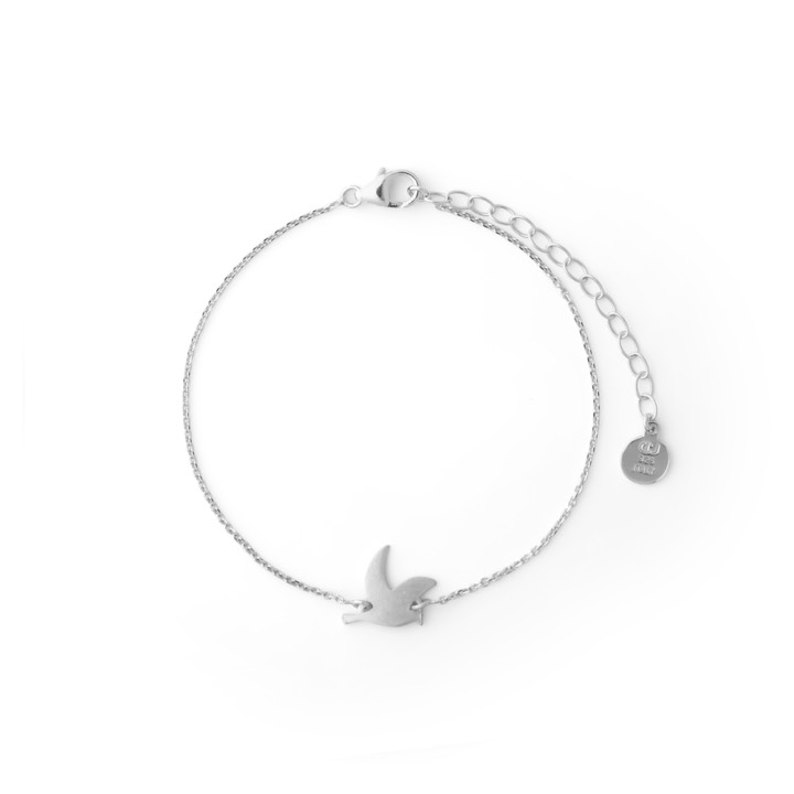 Peace small brace silver in the group Bracelets / Silver Bracelets at SCANDINAVIAN JEWELRY DESIGN (2216370004)