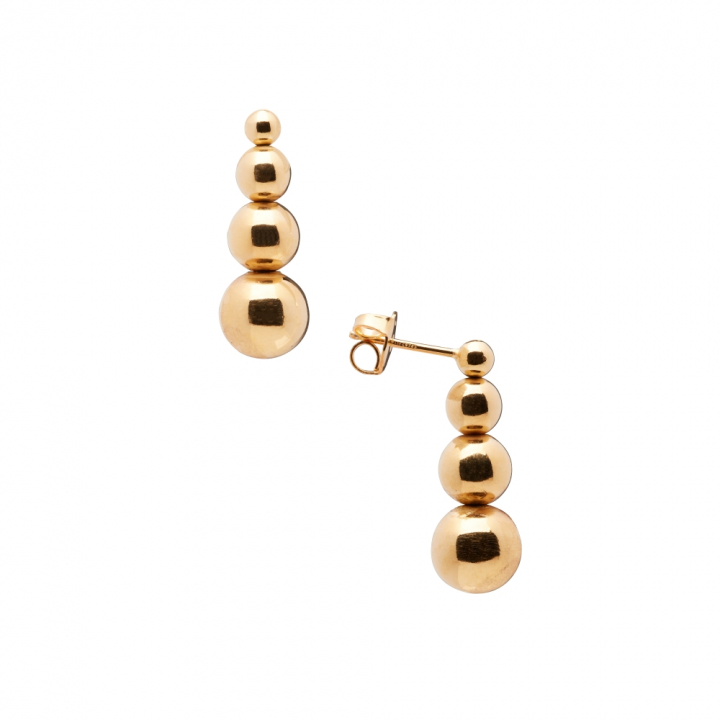  in the group Earrings / Gold Earrings at SCANDINAVIAN JEWELRY DESIGN (2315420001)