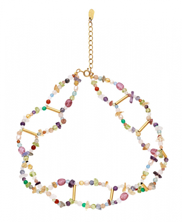 Yrsa Necklaces Gold  in the group Necklaces / Gold Necklaces at SCANDINAVIAN JEWELRY DESIGN (2668a)