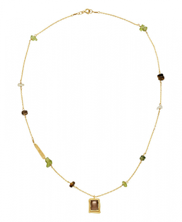 Eden Element Necklaces Gold in the group Necklaces / Gold Necklaces at SCANDINAVIAN JEWELRY DESIGN (2672A)