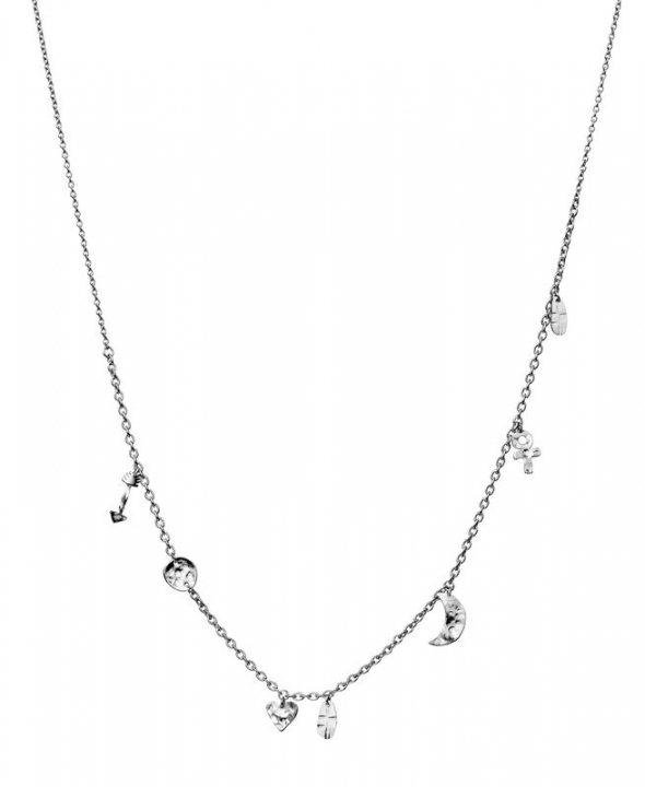 Cresida Necklaces Silver in the group Necklaces / Silver Necklaces at SCANDINAVIAN JEWELRY DESIGN (2677C)