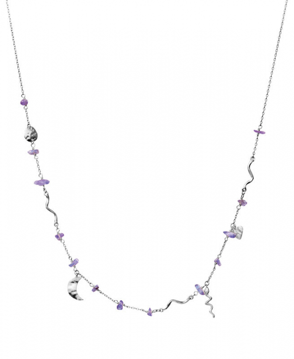 Yolanda Necklaces Silver in the group Necklaces / Silver Necklaces at SCANDINAVIAN JEWELRY DESIGN (2681C)
