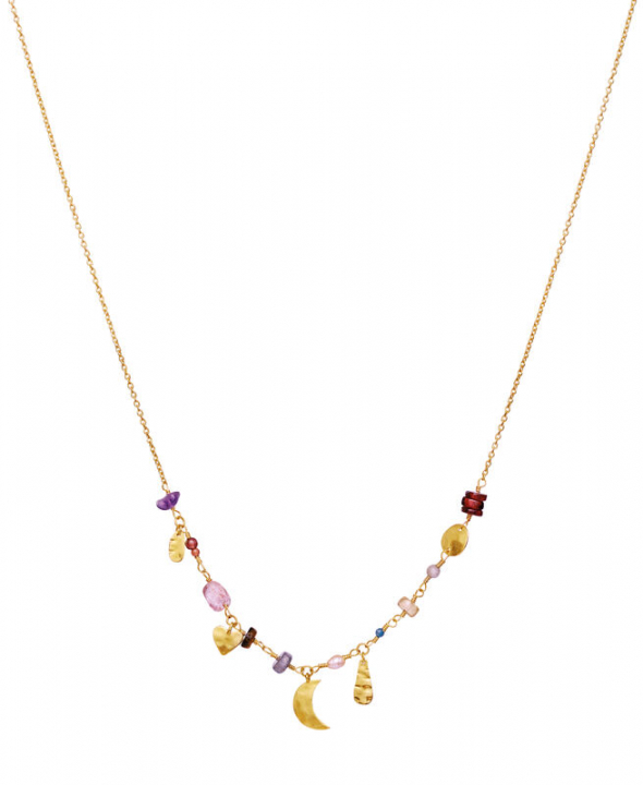 Olympia Necklaces Gold in the group Necklaces / Gold Necklaces at SCANDINAVIAN JEWELRY DESIGN (2687A)