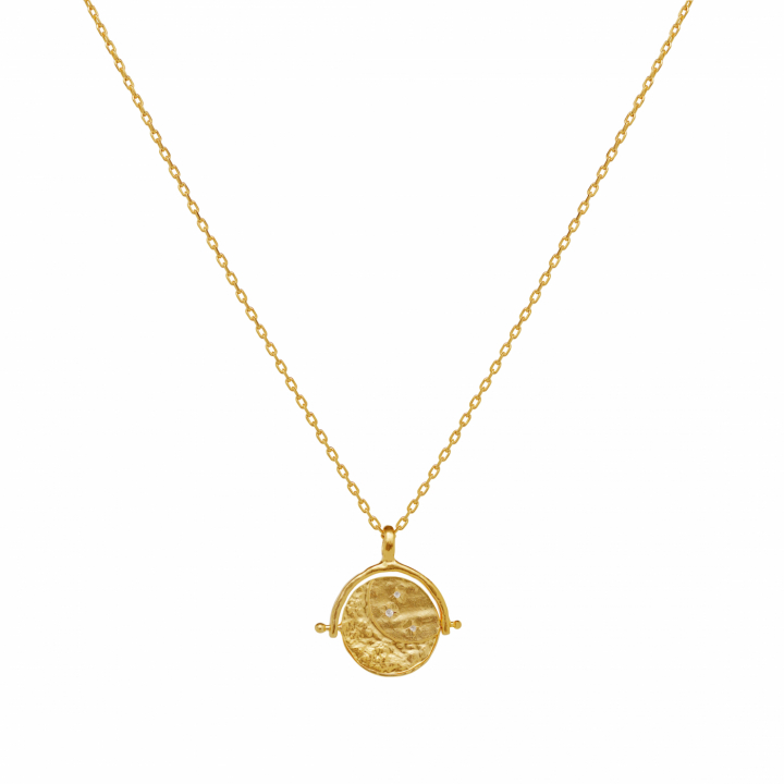 Bianca Necklace Gold in the group Necklaces / Gold Necklaces at SCANDINAVIAN JEWELRY DESIGN (2741A)