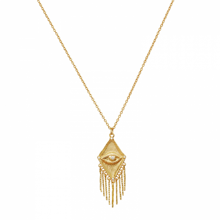 Valda Necklace Gold in the group Necklaces / Gold Necklaces at SCANDINAVIAN JEWELRY DESIGN (2803A)