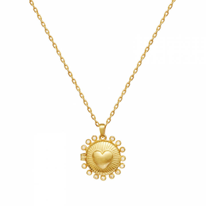 Beloved Necklace Gold in the group Necklaces / Gold Necklaces at SCANDINAVIAN JEWELRY DESIGN (2809A)