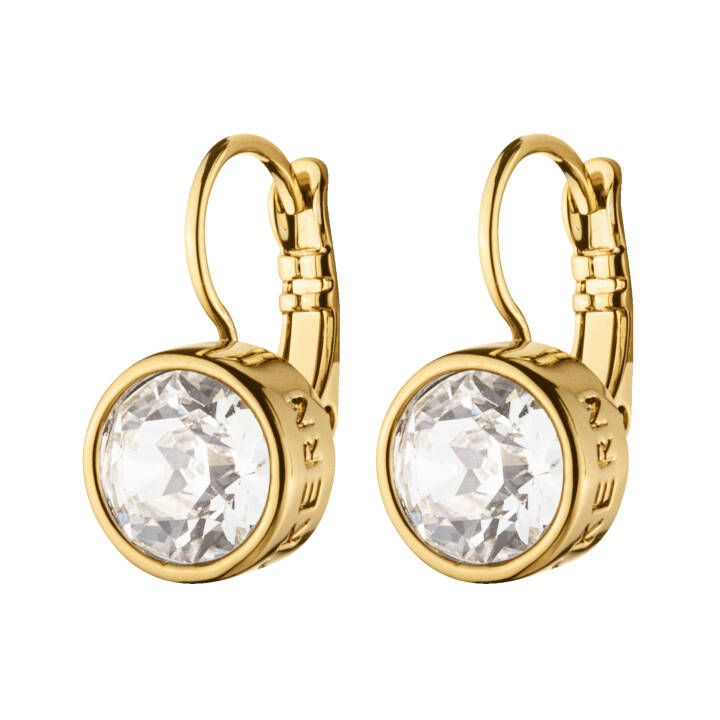 LOUISE Gold CRYSTAL in the group Earrings / Gold Earrings at SCANDINAVIAN JEWELRY DESIGN (316398)