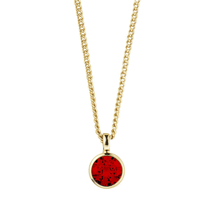 ETTE Gold RED in the group Necklaces / Gold Necklaces at SCANDINAVIAN JEWELRY DESIGN (329681)