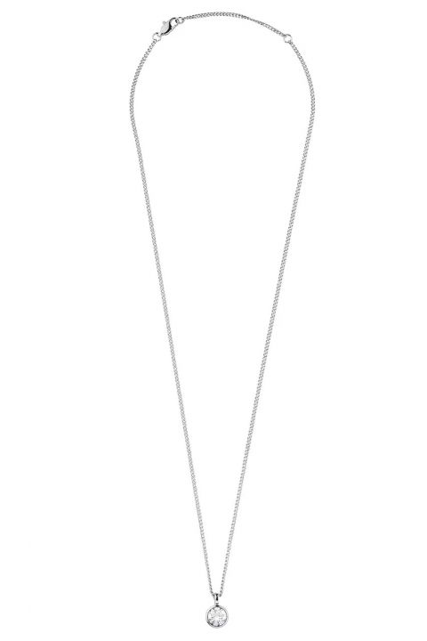 ETTE Silver CRYSTAL Necklaces in the group Necklaces / Silver Necklaces at SCANDINAVIAN JEWELRY DESIGN (329682)