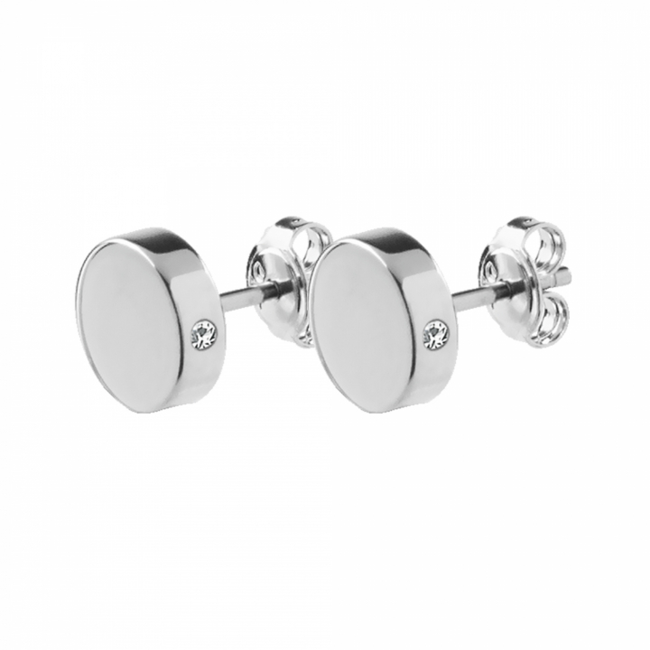 DIP Silver CRYSTAL Earring in the group Earrings / Silver Earrings at SCANDINAVIAN JEWELRY DESIGN (339899)