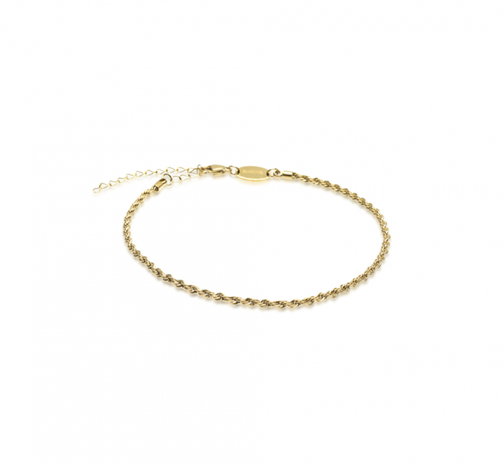 G Twist 22-27 cm in the group Accessories / Anklet at SCANDINAVIAN JEWELRY DESIGN (34-23980-00)