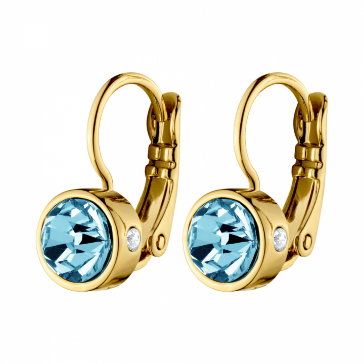 MADU Gold AQUA in the group Earrings / Gold Earrings at SCANDINAVIAN JEWELRY DESIGN (352265)