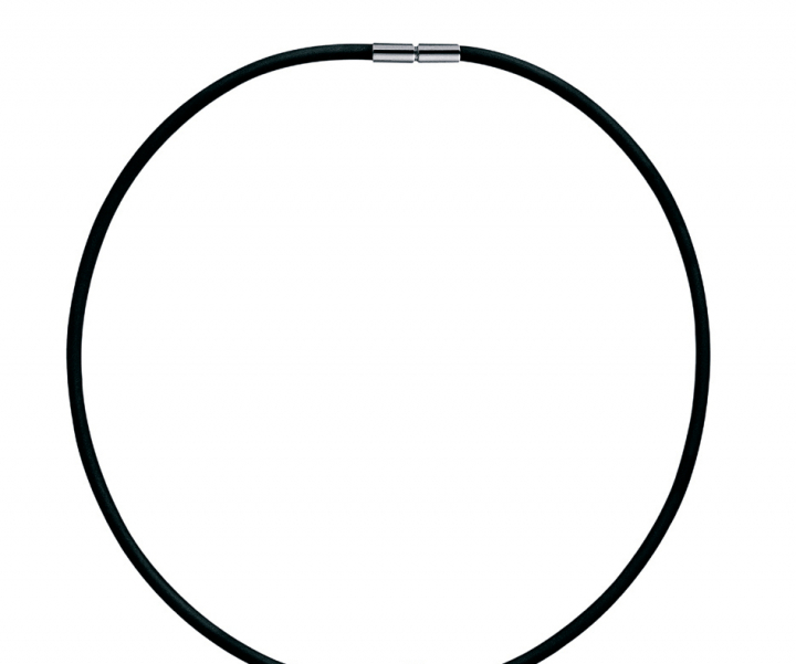 Necklace rubber 4mm (no pendant) in the group Necklaces / Silver Necklaces at SCANDINAVIAN JEWELRY DESIGN (353276)