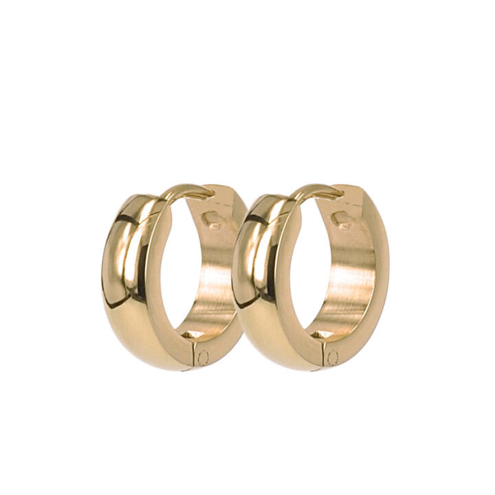 KLARA 13 mm Earrings Gold in the group Earrings / Gold Earrings at SCANDINAVIAN JEWELRY DESIGN (354285)