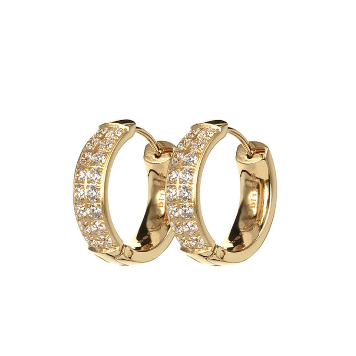 CLARISSA Earrings Gold in the group Earrings / Gold Earrings at SCANDINAVIAN JEWELRY DESIGN (354827)