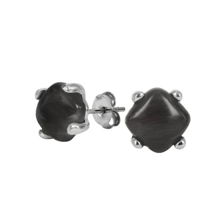 VICTORIA Earrings Steel/Gray in the group Earrings / Silver Earrings at SCANDINAVIAN JEWELRY DESIGN (358344)
