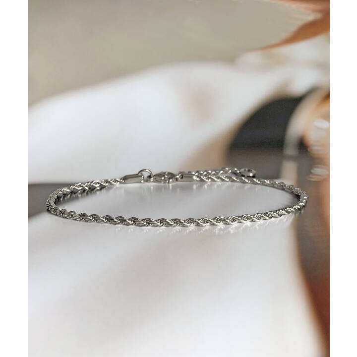 TWINNIE ANKLET Bracelets Steel in the group Accessories / Anklet at SCANDINAVIAN JEWELRY DESIGN (358504)