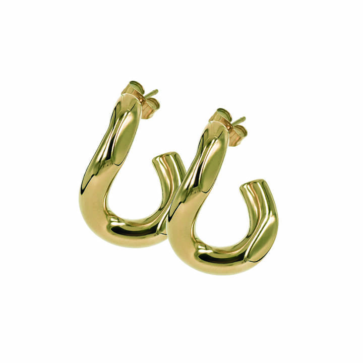 ZOE Earrings Gold in the group Earrings / Gold Earrings at SCANDINAVIAN JEWELRY DESIGN (359013)